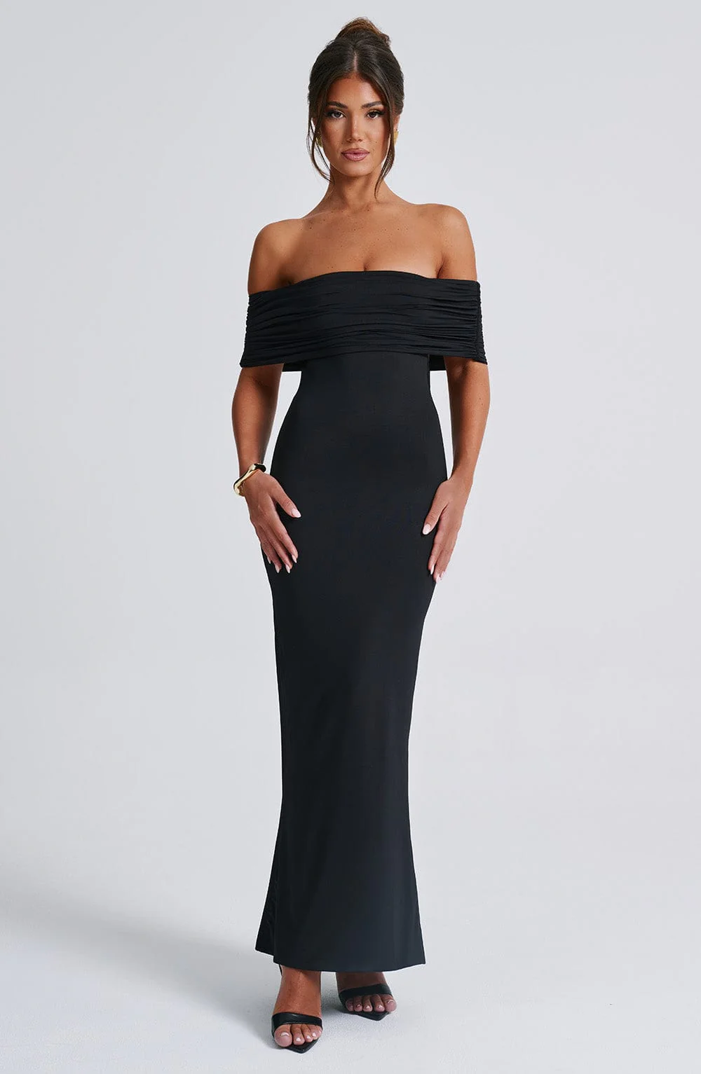 Ivy Off-Shoulder Maxi Dress