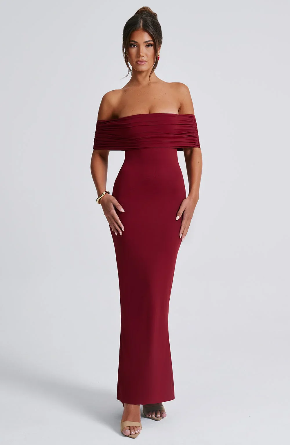 Ivy Off-Shoulder Maxi Dress - Image 5