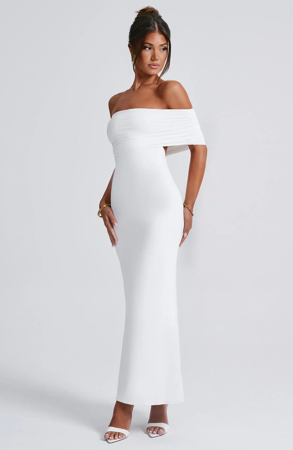Ivy Off-Shoulder Maxi Dress - Image 8