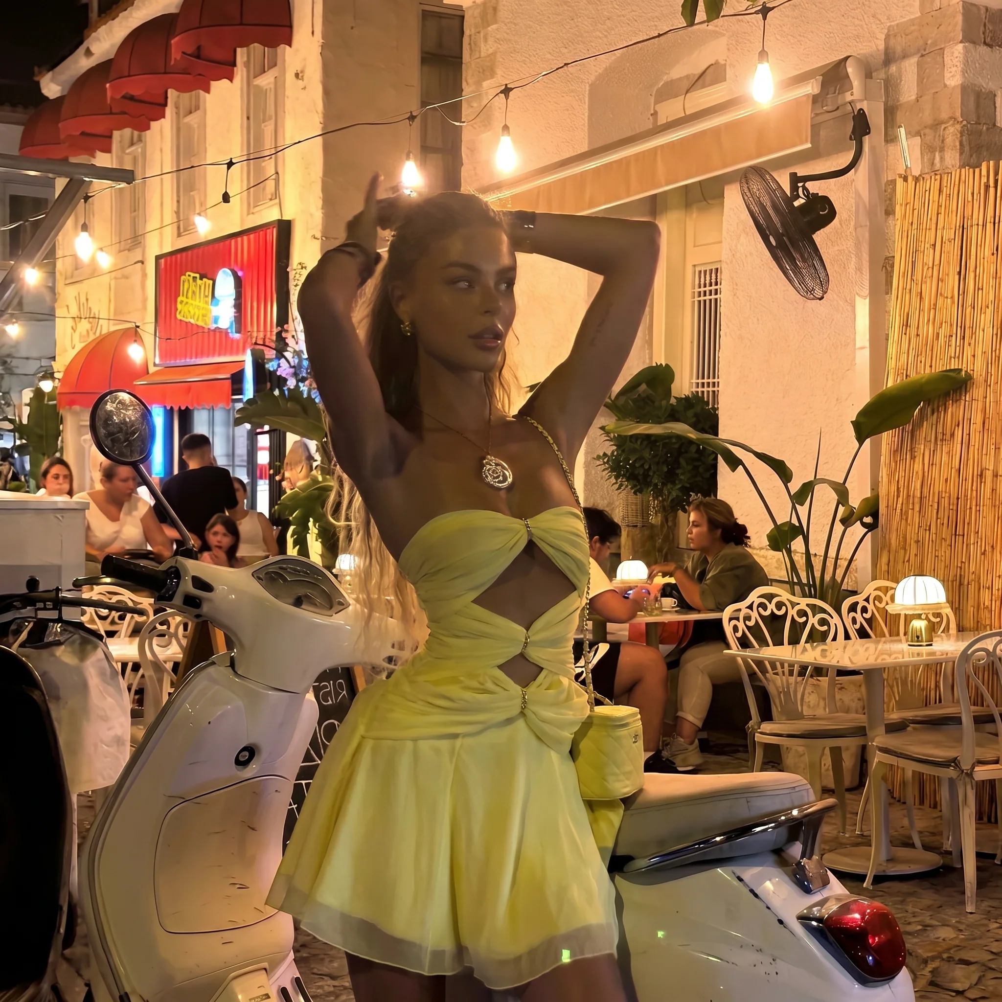 Nova Cut-Out Twist Mini Dress - Image 5