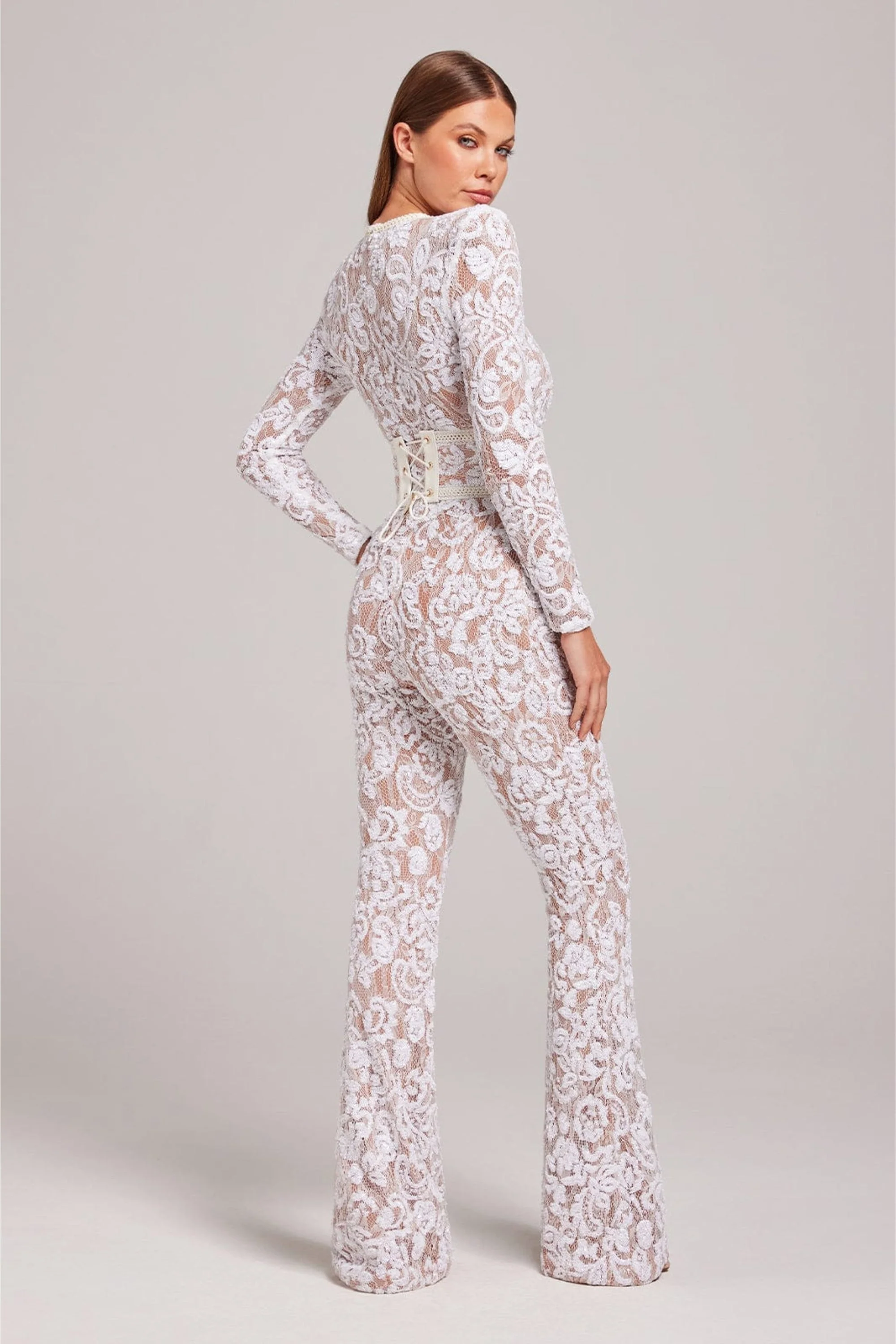 Ariella Lace Jumpsuit - Image 6