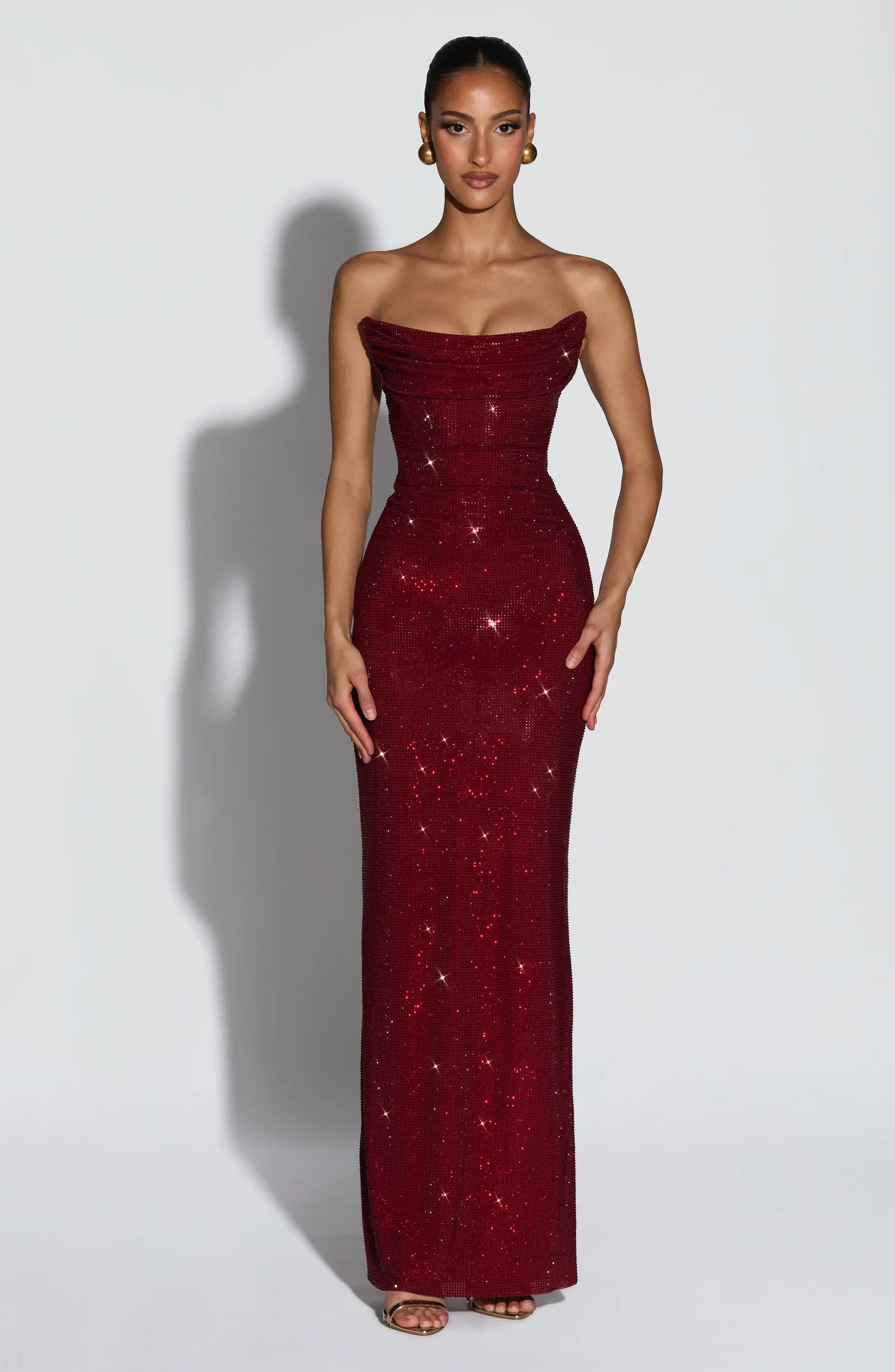 Bianca Corset Maxi Dress - Image 7