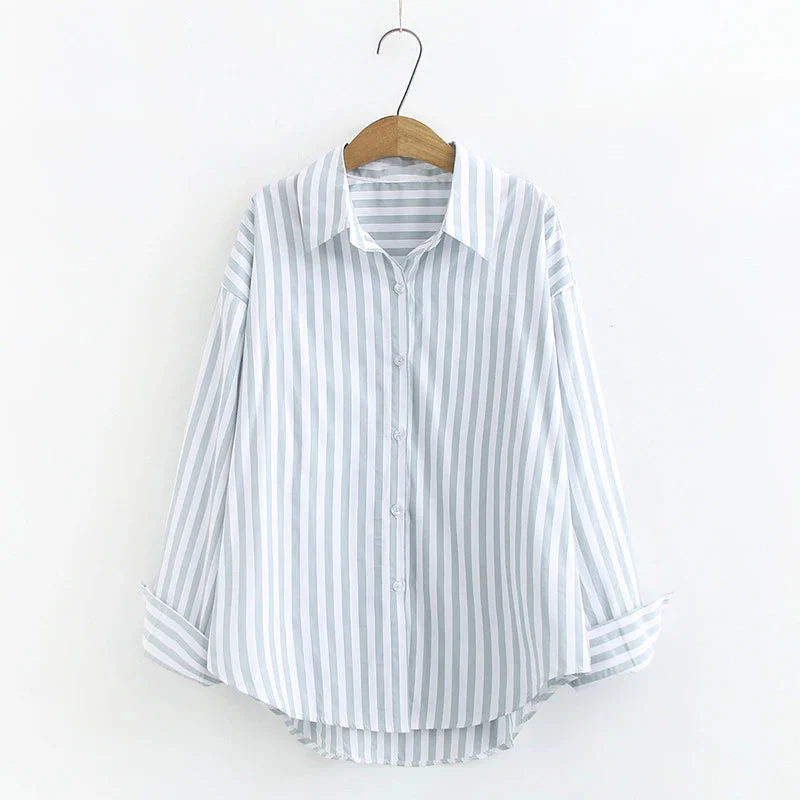 Carla Striped Blouse - Image 4
