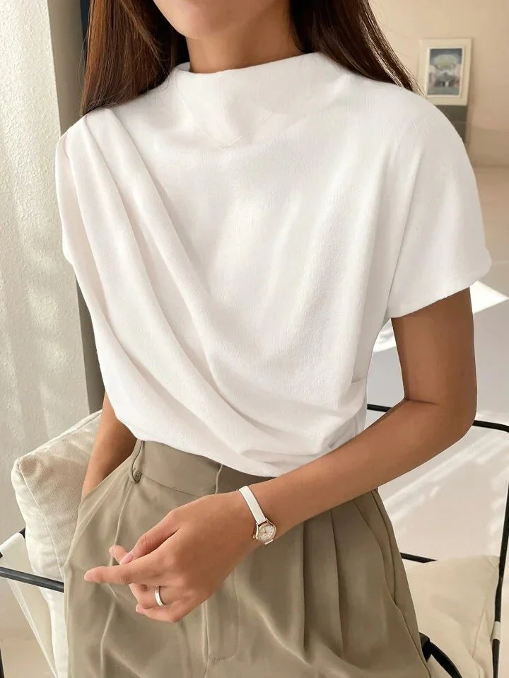 Eliavetta Funnel Neck Blouse - Image 11