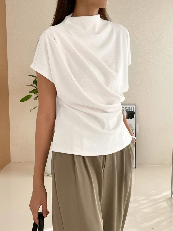 Eliavetta Funnel Neck Blouse - Image 13