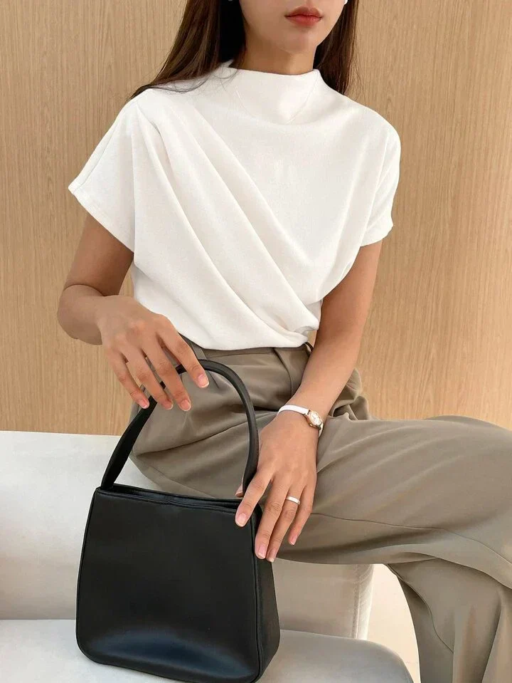 Eliavetta Funnel Neck Blouse - Image 15