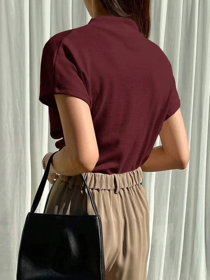 Eliavetta Funnel Neck Blouse - Image 2
