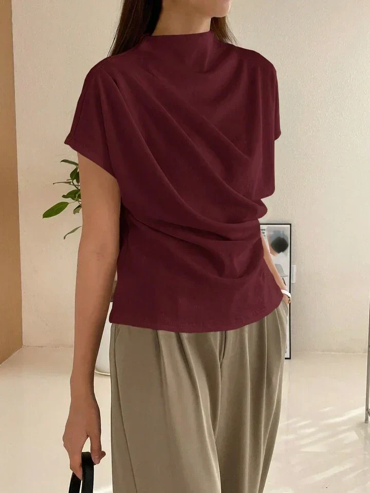 Eliavetta Funnel Neck Blouse - Image 3