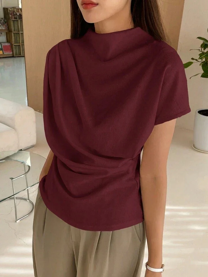 Eliavetta Funnel Neck Blouse - Image 4