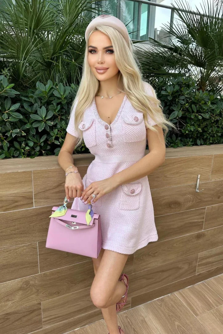 Elisetta Mini Dress - Image 10
