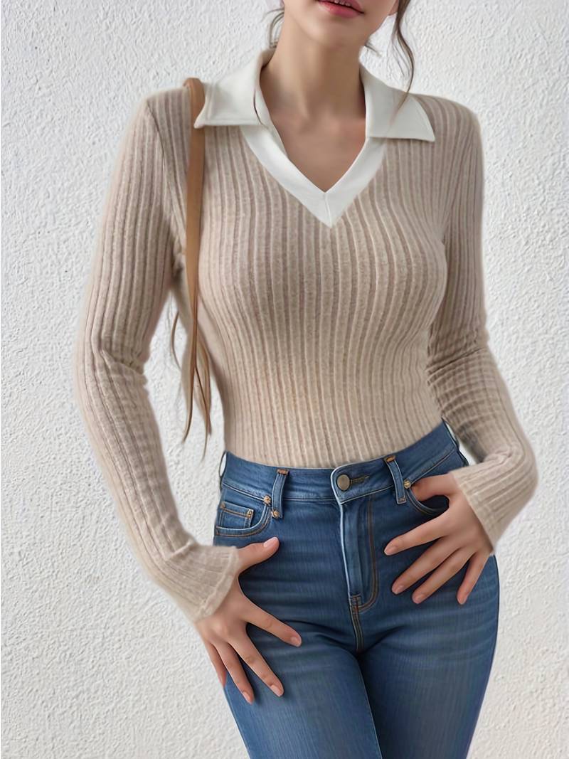 Flavia Ribbed Polo - Image 2