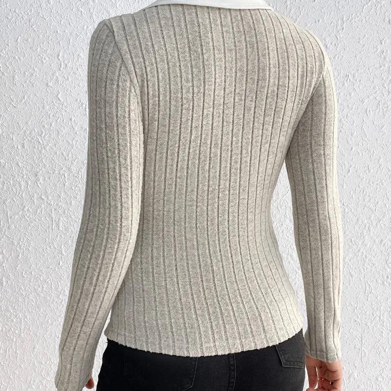 Flavia Ribbed Polo - Image 7