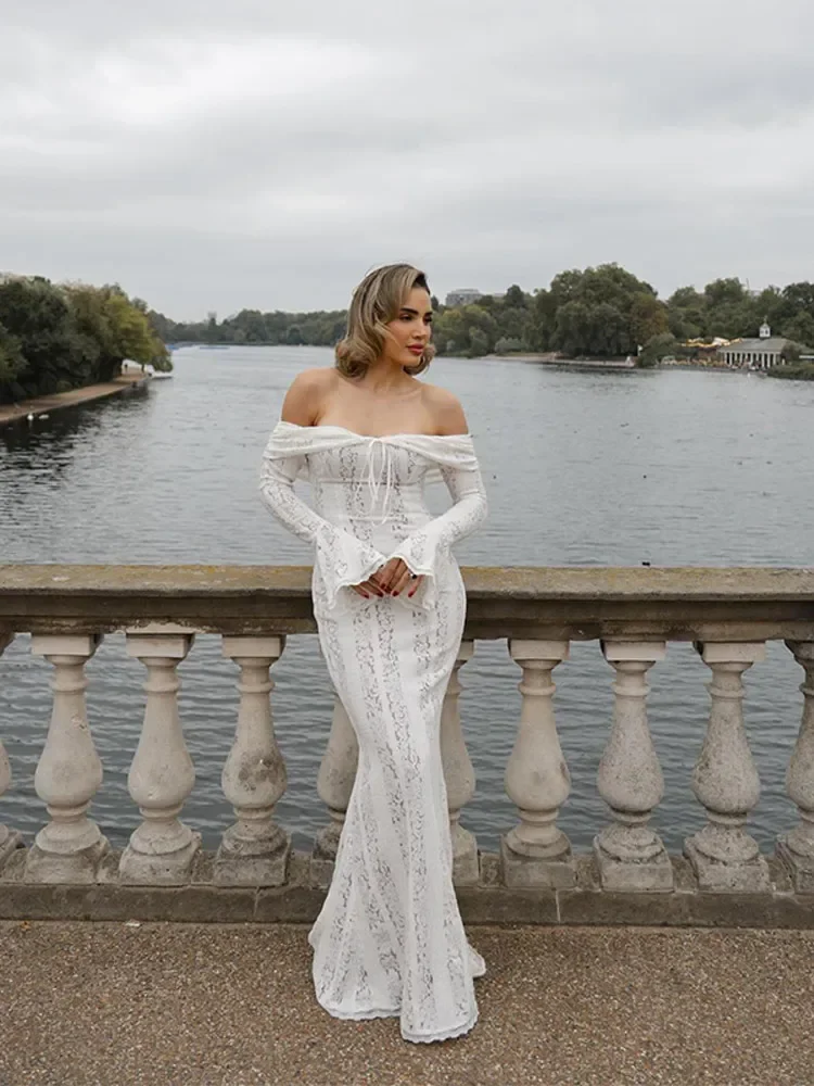 Georgetta Lace Maxi Dress - Image 5