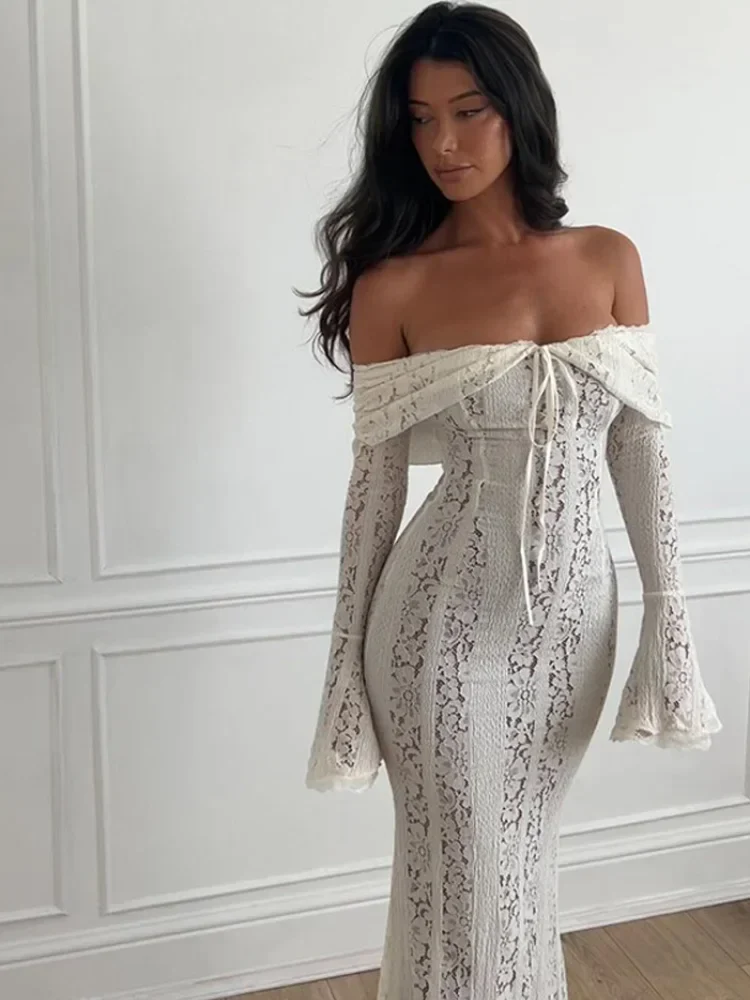 Georgetta Lace Maxi Dress - Image 8