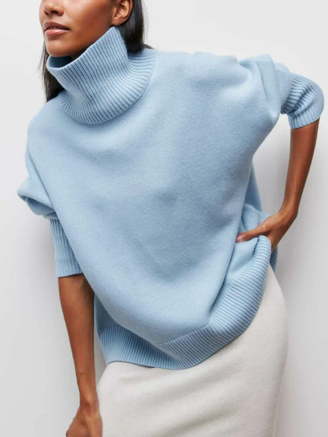 Giustaria Oversized Turtleneck - Image 2