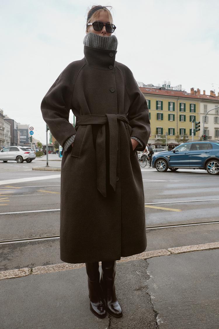 Helenzina Collar Belted Coat - Image 5