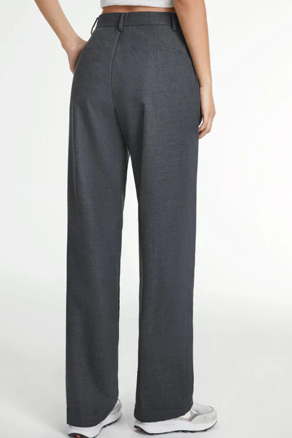 Lucia Charcoal Tailored Pants - Image 4