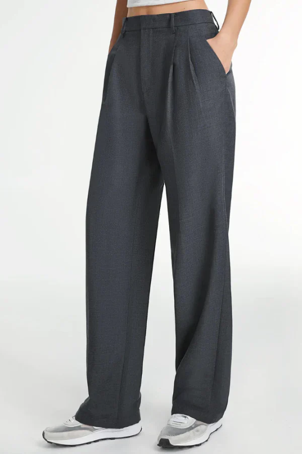 Lucia Charcoal Tailored Pants - Image 5