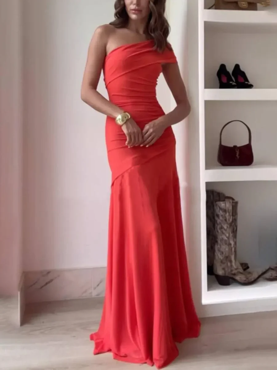 Maya Off Shoulder Maxi Dress - Image 3