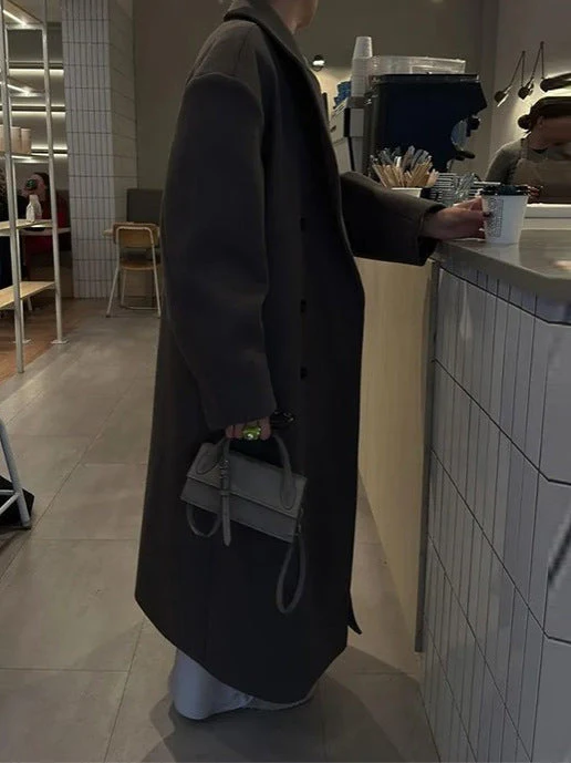 Noella Oversized Long Coat - Image 3