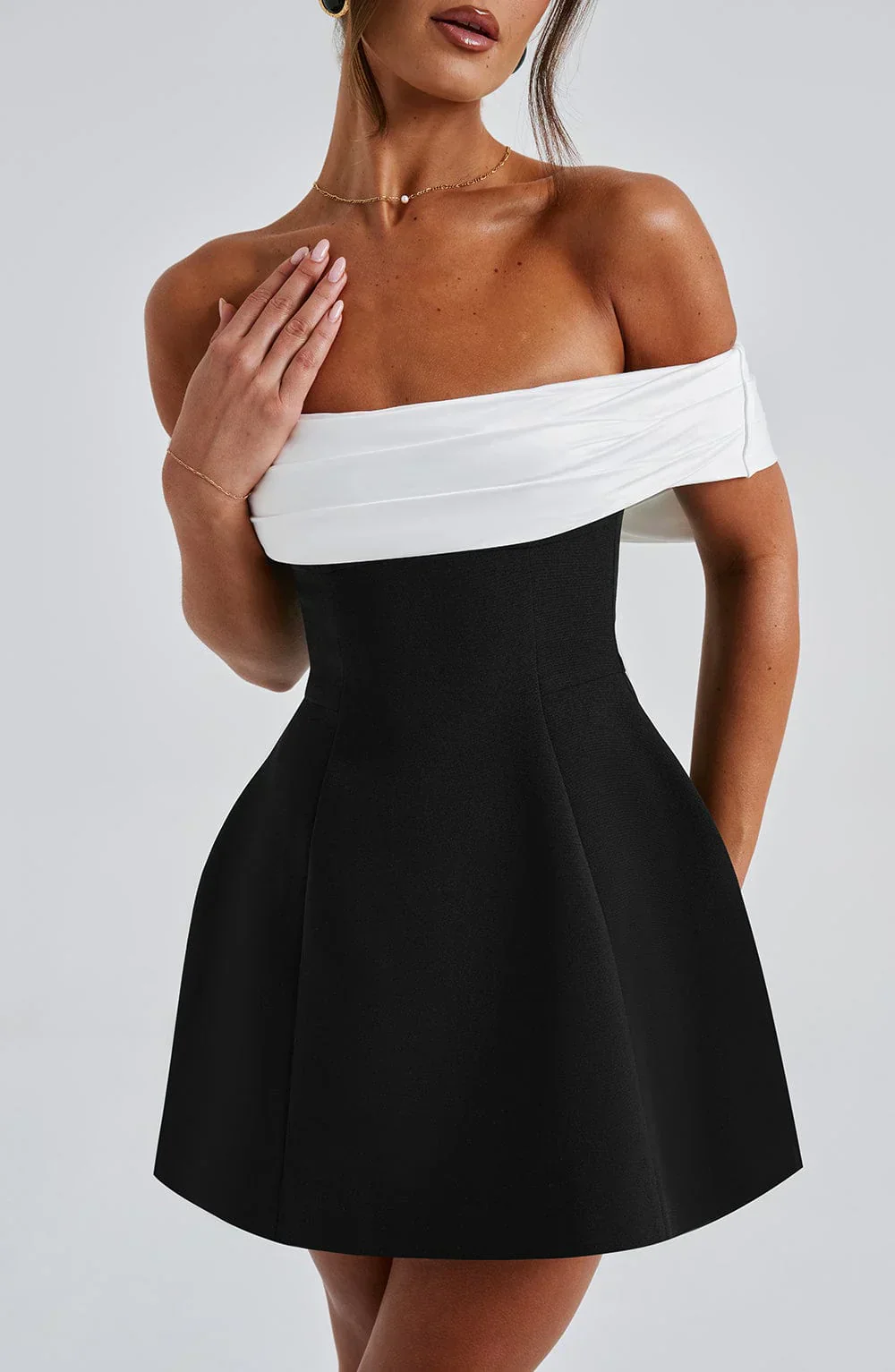 Noir Mini Dress - Image 7