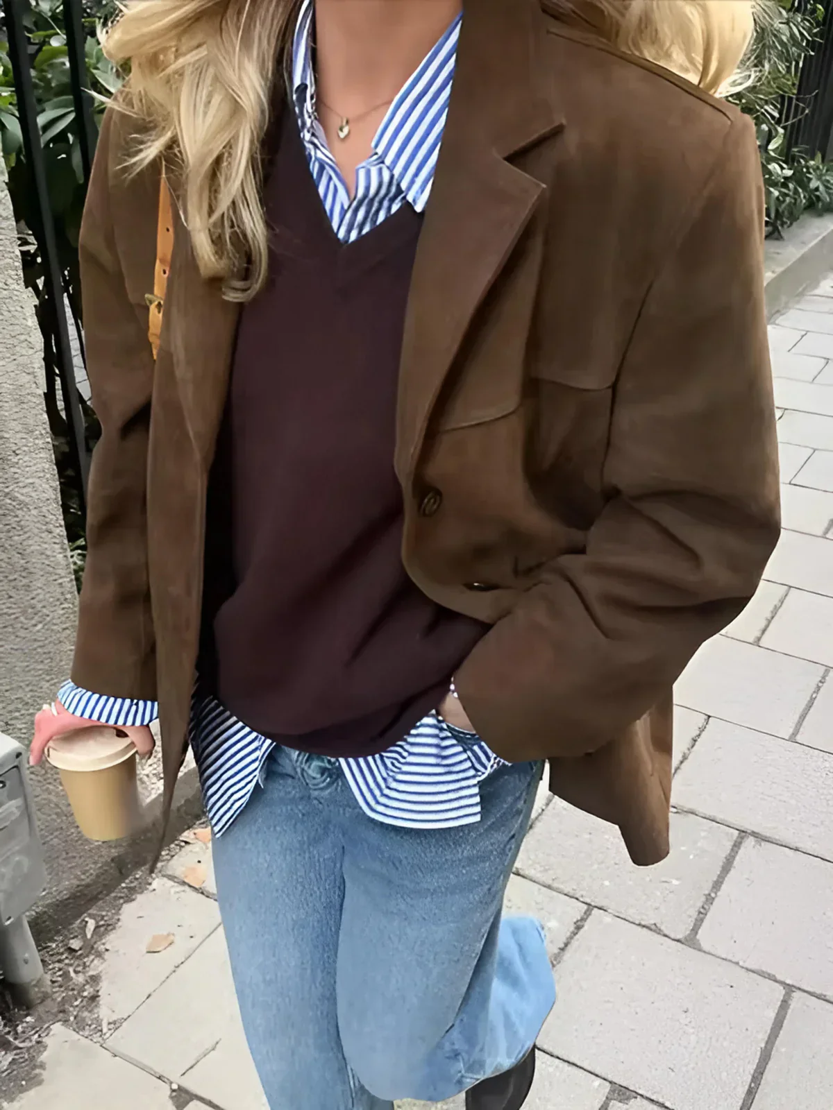 Ornella Buttoned Jacket - Image 3