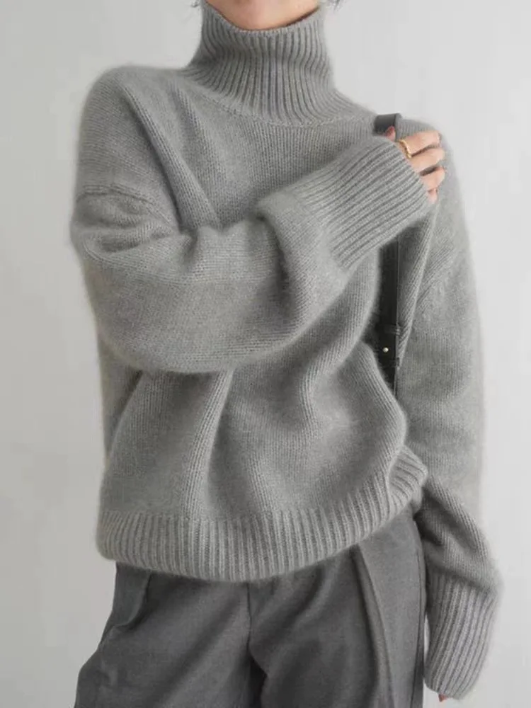 Renelora Turtleneck Sweater - Image 3