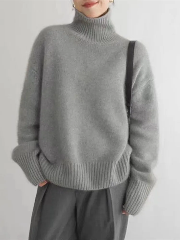 Renelora Turtleneck Sweater - Image 4