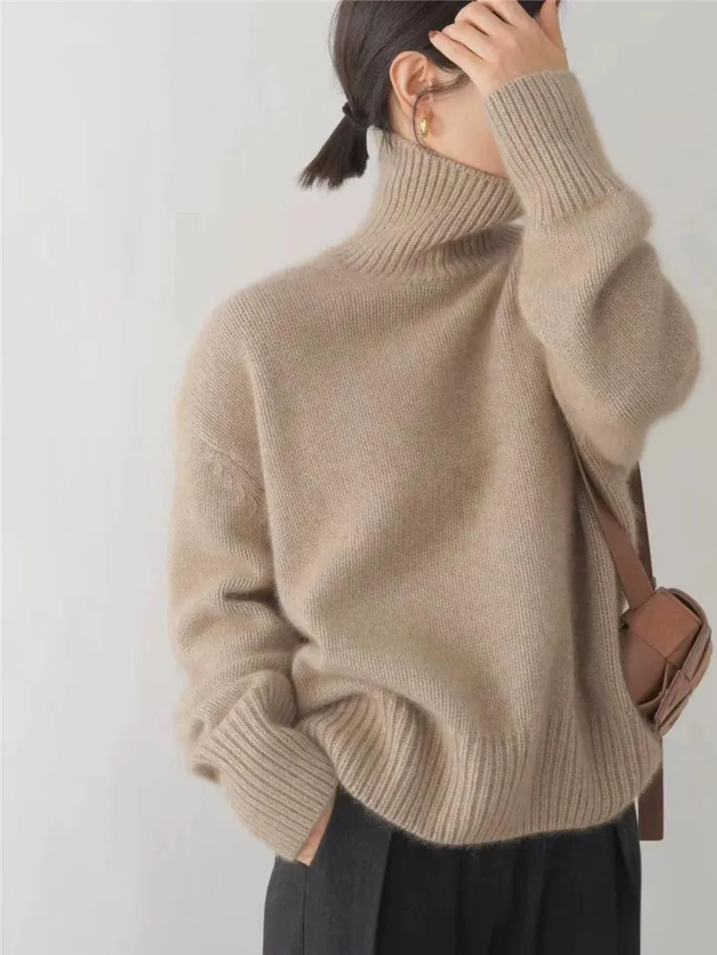 Renelora Turtleneck Sweater - Image 6