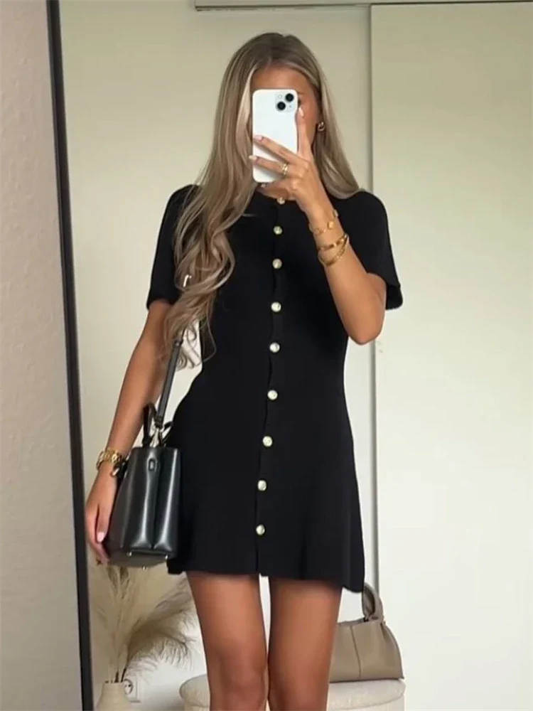 Mandi Knit Mini Dress - Image 2