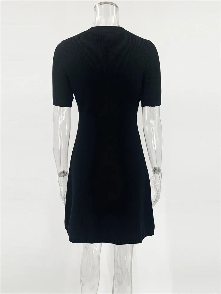 Mandi Knit Mini Dress - Image 4