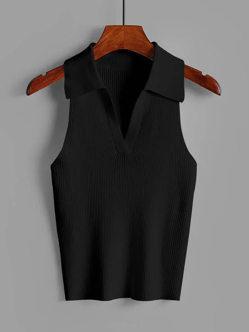 Viviana V-neck Polo - Image 10