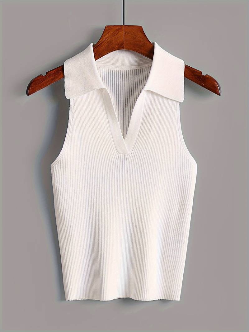 Viviana V-neck Polo - Image 5